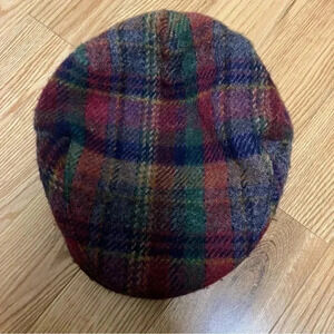 Mizen Head 100%  pure new wool made in Ireland plaid hat